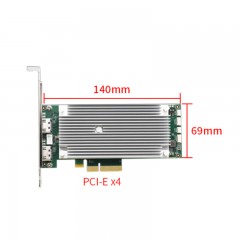 天创恒达TC 710N2 HDMI高清采集卡4K 2路视频录制 视频会议企业直播支持SDK开发包