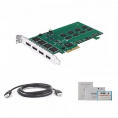 天创恒达TC 5C0N4 HDMI采集卡4路HDMI 导播切换内置PCIE 硬压高清视频采集卡SDK HDMI