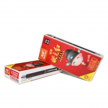 真彩状元红 V3322 金属中性碳素笔 10支/盒