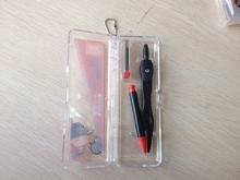 真彩状元红520006幸运星中高考试专用圆规+笔芯