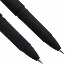 宝克（BAOKE） PC1828 大容量中性签字笔 0.5mm 黑色磨砂笔杆 12支/盒