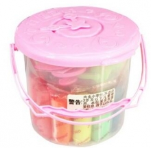 得力(deli)7025 百变套装彩泥/橡皮泥(24色)(颜色随机发)