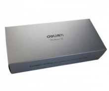 得力（deli）S673F 书写礼盒商务钢笔