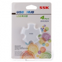 飚王（SSK） SHU024四口USB集线器