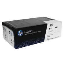 惠普（HP） CC388A/CC388AD 原装硒鼓黑色 2支/套 适用于LaserJet P1007/P1008/P1106/P1108/M1136/M1213nf/M1216nfh MFP/M1218nfs MFP 打印量1500页