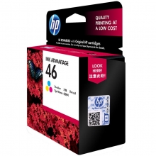 惠普(HP) CZ638AA 46彩色墨盒 （适用HP DeskJet 2020hc/2520hc/2529/2029/4729）