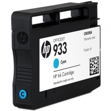 惠普（HP） CN054AA 933XL 超大号 Officejet 青色墨盒 （适用HP Officejet 7110/7610/7612）