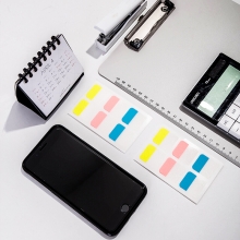 得力(deli) 25903  48枚索引标贴指示贴25*28mm （混色）