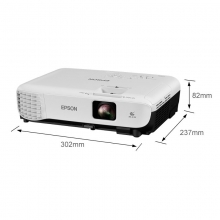 爱普生（EPSON）CB-X05E 投影仪 投影机办公（标清 3300流明 支持左右梯形校正）