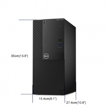 戴尔（DELL）OptiPlex 3050  G4560/4GB/500GB/DVDRW/Win10 H/键鼠/3年上门服务/E2417H  23.8寸