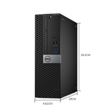 戴尔（DELL）OptiPlex 5050  I5-7500/4GB/1TB/R5-430 2G独显/DVDRW/Win10 H/键鼠/3年上门服务/E2417H  23.8寸