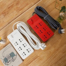晨光 （M&G）AEA98651 总控 延长线插座六位3米 颜色随机