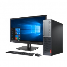 联想(Lenovo)扬天M4000e(PLUS)财务办公台式机电脑(I3-7100 4G 1T 1G独显 串口)20.7英寸