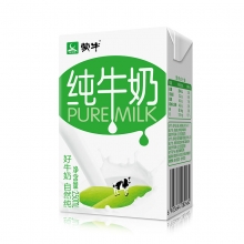 蒙牛 纯牛奶 PURE MILK 250ml*16 整箱