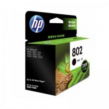 惠普 HP CH563Z 802 黑色墨盒 高容 适用HP Deskjet 1050 2050 1010 1000 2000 1510 1511