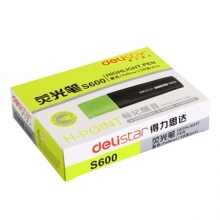 得力 deli S600 标记醒目荧光笔 黄色 （计价单位：支）