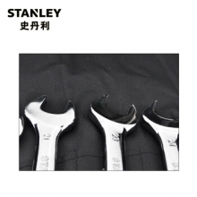 史丹利 STANLEY 93-608-22 6件套 公制精抛光双开口扳手