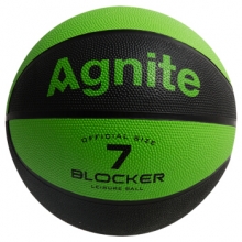 安格耐特 AGNITE F1122 7号标准拼色橡胶篮球  颜色随机