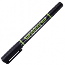 宝克 (BAOKE) MP2915 粗细双头多用油性勾线笔记号笔 签字笔 马克笔 黑色12支/盒