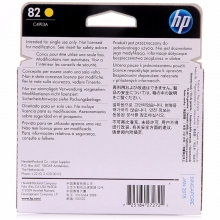 惠普（HP） C4913A 原装 82号黄色墨盒 适用于-HP DesignJet 500/510/800