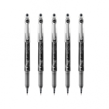 百乐 PILOT BL-P50/P500 0.5MM 中性笔 5支装 黑色