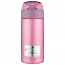 虎牌/TIGER MMQ-S35C不锈钢保温杯 350ML 亮炫粉