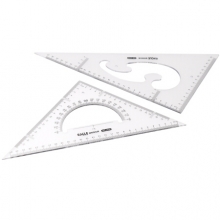 益而高 1430 多用斜边三角尺 30cm