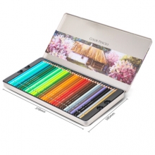 得力 6568 72色高档油性彩铅 (72色/盒)
