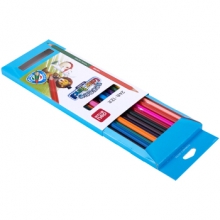 得力 6595 双头双色彩铅 12支/盒（24色）