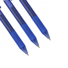 得力A109速干按动中性笔0.5mm子弹头(蓝) 12/盒 （计价单位：支）