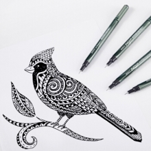 宝克 BK1100绘图针管笔(0.05mm)（黑色） （计价单位：支）