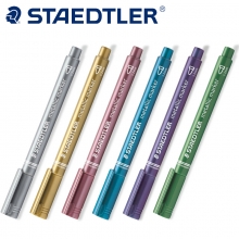 施德楼 8323-81 金属色记号笔-银色