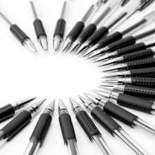 广博  ZX9009G  中性笔 黑色