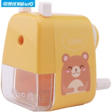 可得优 3035B 削笔器《浅橘熊》