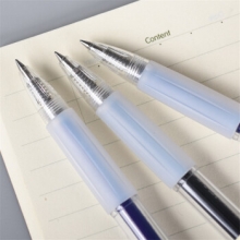 金万年 G-12541 简约纯透明0.5mm子弹头配RS09系列芯按压中性笔 （计价单位：支）