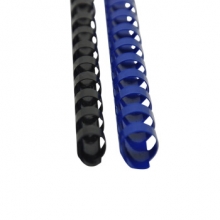 优玛仕 21孔装订胶圈 28mm 50根/盒 (可装订＜260张) 白色