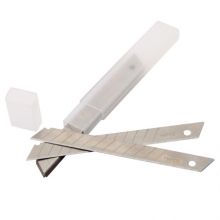 马培德 Maped 小号美工刀刀片9MM*10片装 精选碳钢 锋利耐用办公文具裁纸刀片 640717CH