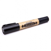 金万年（Genvana） 随身带大双头记号笔G-0908 黑色 （计价单位：支）