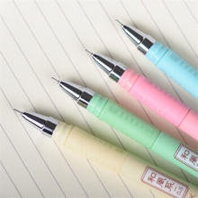 金万年  G-1204  和风系白色夹0.5全针管配RS06芯拔帽中性笔-蓝