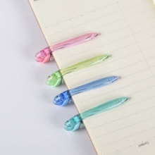 金万年  G-1243A  简约素白淡色夹0.35mm配RS06系列芯拔帽中性笔-黑 （计价单位：支）