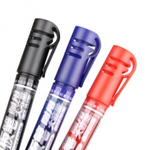 金万年 G-0630  直液式大容量便捷可旋后塞加墨水白板笔-黑