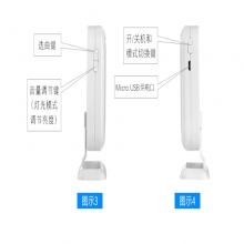 凌防（LFang）YB-43-01 分体迎宾器 单独响铃主机 单拍不能使用