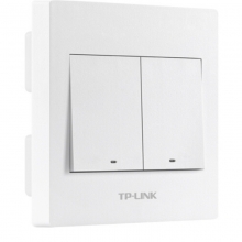 TP-LINK SWA120Z 无线智能面板开关 智能灯控感应定时开关智能联动wifi手机远程 Zigbee单火双键搭配网关使用