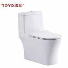 TOYO统用 TY-8579 专利认证创意钻石切割理念简约节水坐便器 连体式座便器陶瓷 PP缓降静音盖板