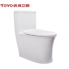 TOYO统用 TY-77575卫生间防臭抽水坐便器节水静音缓降马桶自洁釉面大冲力坐便器