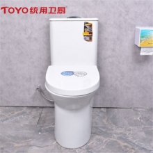 TOYO统用 TY-77572 节水耐污静音马桶 家用虹吸式马桶加厚缓降盖板卫生间防臭座便器