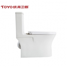 TOYO统用 TY-77586卫生间防臭抽水坐便器节水静音缓降马桶自洁釉面大冲力坐便器