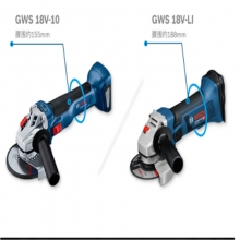 BOSCH 博世GWS 18V-10 充电式智能角磨机切割机 锂电打磨机磨光机